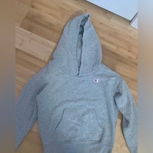 Grey Champion cropped hoodie
